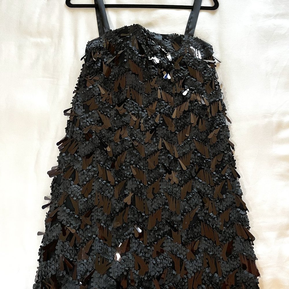 ZARA Black Mini Sequin dress